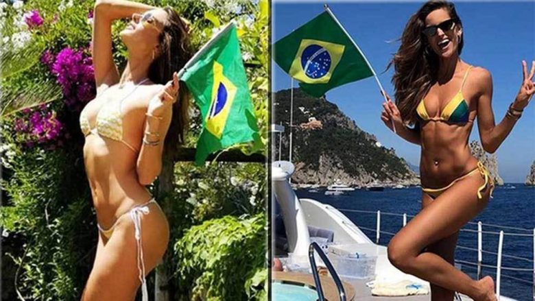 Katër modelet më të mira braziliane inkurajojnë kombëtaren e tyre në Kupën e Botës