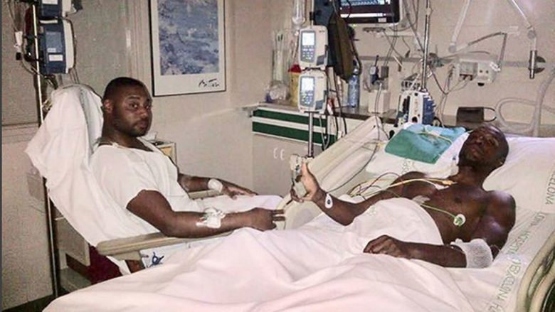 Abidal shpërndan fotografinë me kushëririn e tij në spital duke iu përgjigjur akuzave të mëlçisë