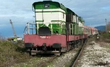 Del nga shinat treni i linjës Elbasan-Durrës (Video)