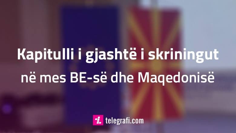 Çka përmban kapitulli i gjashtë i procesit të skriningut të BE-së në Maqedoni?