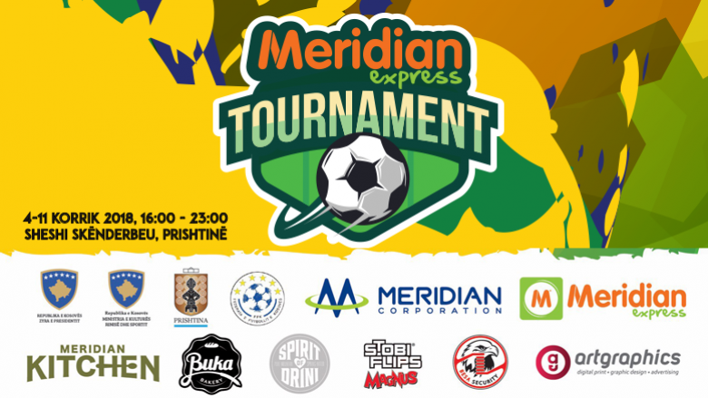 Meridian Express Tournament 2018 mbledh mbi 50 skuadra në turneun më të madh të futbollit në qytet