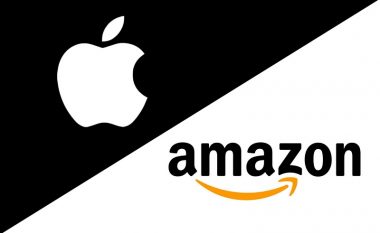 Apple dhe Amazon në garë për kompaninë më të vlefshme në botë