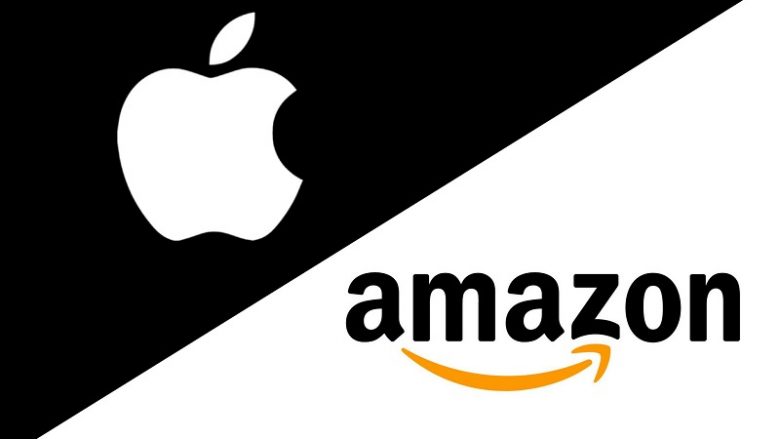 Apple dhe Amazon në garë për kompaninë më të vlefshme në botë