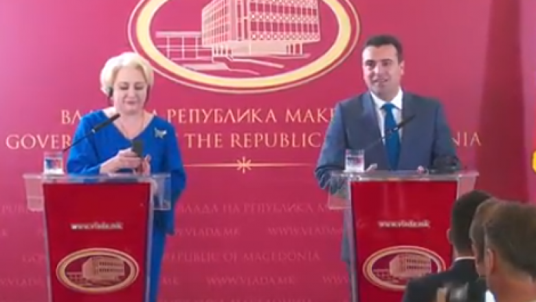 Dancila: Ftesa e NATO-s për Maqedoninë, është e rëndësishme edhe për Rumaninë (Video)