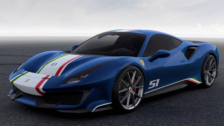 Ferrari 488 Pista Piloti duket edhe më i bukur në të kaltër (Foto)