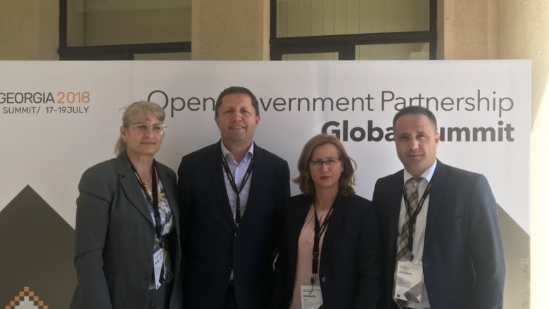 Delegacioni kosovar i Forumit për Transparencë në Samitin për Hapje dhe Transparencë në Gjeorgji