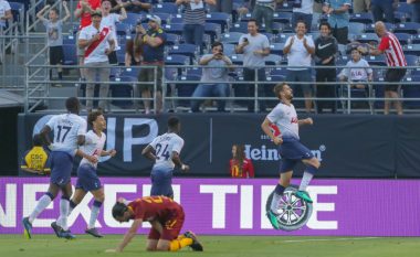 Spektakël dhe pesë gola, Tottenham triumfon ndaj Romës