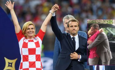 Presidentja kroate vazhdon ‘traditën’ nga Kampionati Botëror, përqafon edhe presidentin e Sllovenisë