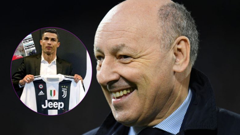 Marotta pyetet për Ronaldon, përgjigja e tij: Nuk kam koment