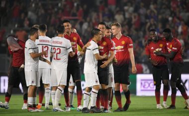 Unitedi mposht Milanin në International Champions Cup, fitorja erdhi pas ekzekutimit të 26 penalltive