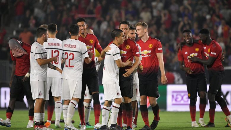 Unitedi mposht Milanin në International Champions Cup, fitorja erdhi pas ekzekutimit të 26 penalltive