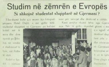 Viti 1944: Studentët shqiptarë që studionin në Vjenë me bursat e Rajhut!