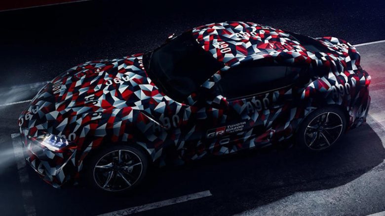 Toyota e prezanton modelin e ri Supra gjatë javës që vjen, pa ia hequr shtresën e kamuflazhit (Foto)