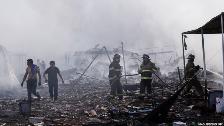 Të paktën 24 persona kanë vdekur pas një shpërthimi në Meksikë