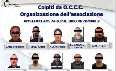 Në Itali kapet banda shqiptaro-arabe e kokainës