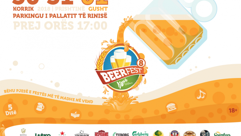 Beerfest Kosova vazhdon me 30 e 31 korrik dhe 1 gusht