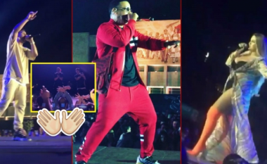 Momenti kur Daddy Yankee bëri shqiponjën gjatë performancës në Tiranë