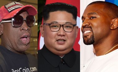 Dennis Rodman e merr me vete Kanye Westin në takimin e radhës me Kim Jong-un