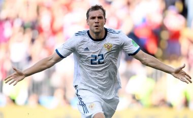 Rusia barazon rezultatin ndaj Spanjës me golin e Dzyubas