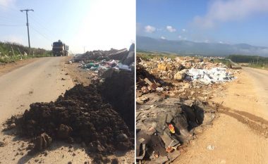 Mbeturinat “pushtojnë” Dërmjakën e Ferizajt (Foto)