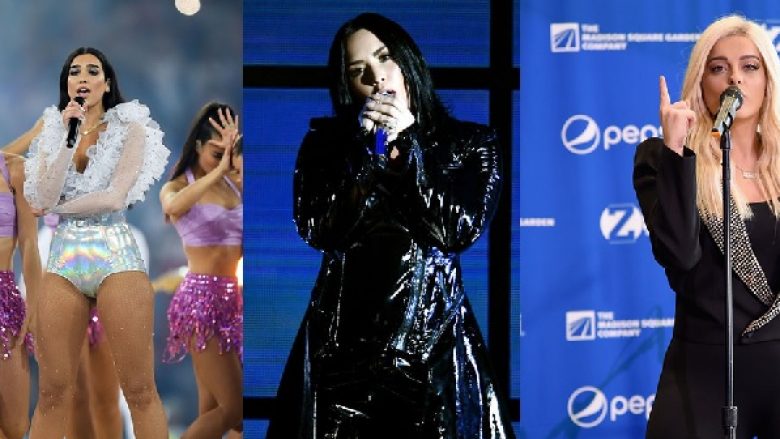 Dua Lipa dhe Bebe Rexha solidarizohen me Demi Lovaton, i urojnë shërim të shpejtë