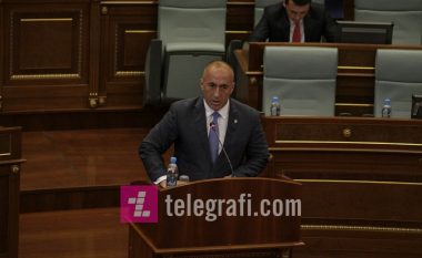 Haradinaj, deputetëve: Nëse jeni kundër pagesës së 53 milionëve, hartojeni një rezolutë dhe shkojmë në Arbitrazh