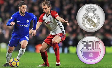 Chelsea informon Barcelonën dhe Real Madridin, çmimi i Hazardit është i panegociushëm