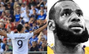 Ibrahimovic mirëpret kalimin e Jamesit në Lakers: Tani LA ka zotin dhe mbretin