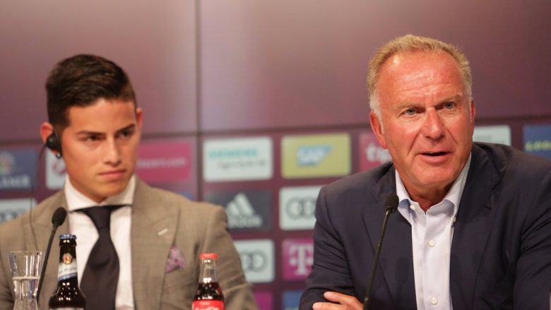 Rummenigge: E ardhmja e Rodriguezit nuk është prioritet i Bayernit
