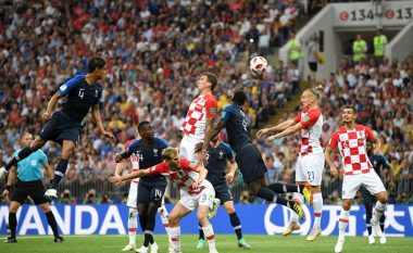 Zhbllokohet finalja e Botërorit, Franca në epërsi ndaj Kroacisë