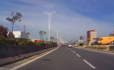 Përfundojnë punimet në autostradën Tiranë-Durrës