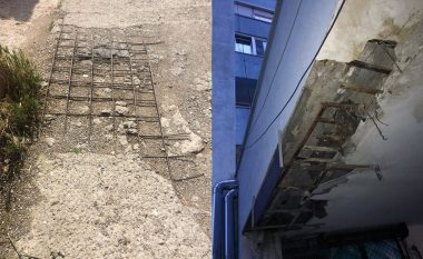 Në disa pjesë të Prishtinës, infrastruktura shumë e dëmtuar (Foto)