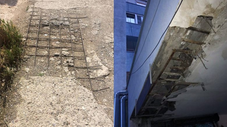 Në disa pjesë të Prishtinës, infrastruktura shumë e dëmtuar (Foto)