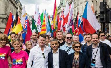 Kryetari mysliman i Londrës mbështet në paradë komunitetin LGBT
