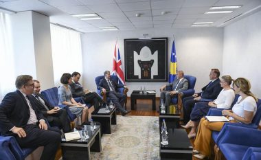 Haradinaj kërkon mbështetjen britanike për konsolidimin ndërkombëtar të Kosovës