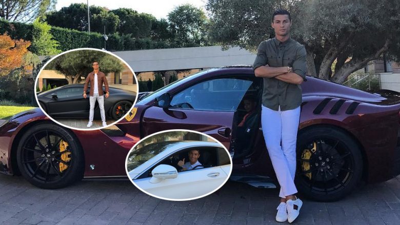 Prej Ferrarit deri tek Lamborghini e Porsche: Veturat super të shtrenjta të Cristiano Ronaldos