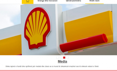 Shell lanson web-faqen zyrtare për Kosovë