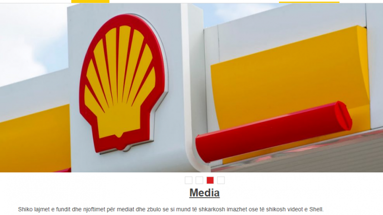 Shell lanson web-faqen zyrtare për Kosovë