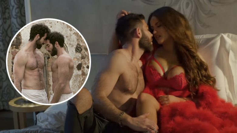 Modeli portugez në klipin e Encës fotografohet në skena intime me një mashkull (Foto, +18)