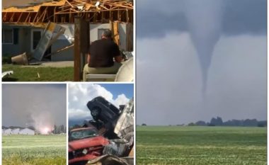 Tornadot godasin Iowan, gjithçka që u dilte përpara bëhej rrafsh me tokë (Video)