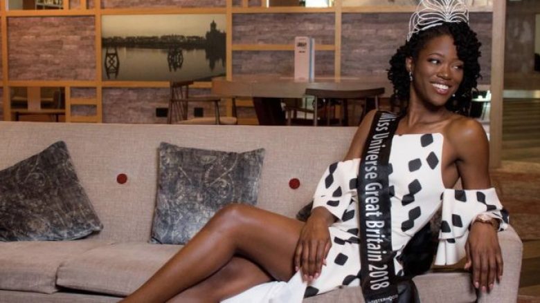 Për herë të parë, një vajzë me ngjyrë kurorëzohet Miss Universe e Britanisë së Madhe