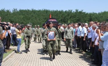 Me nderime ushtarake u varros kapiten Sejdi Krasniqi, komandant i Kompanisë së Deminimit i FSK-së