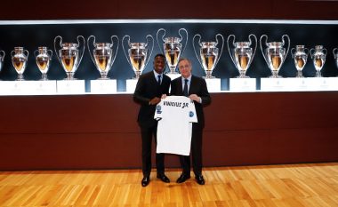 Prezantohet Vinicius Junior: Real Madridi është kulmi i futbollit
