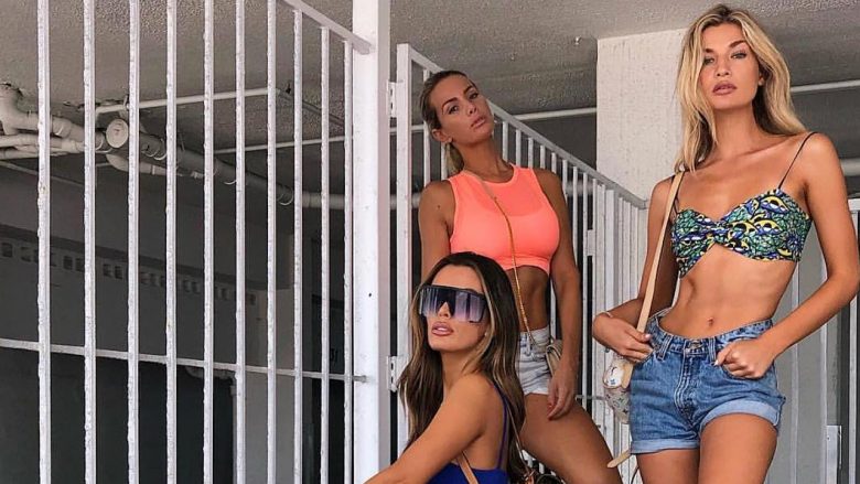 Tri modelet shqiptare po shijojnë pushimet në plazhet e Miamit