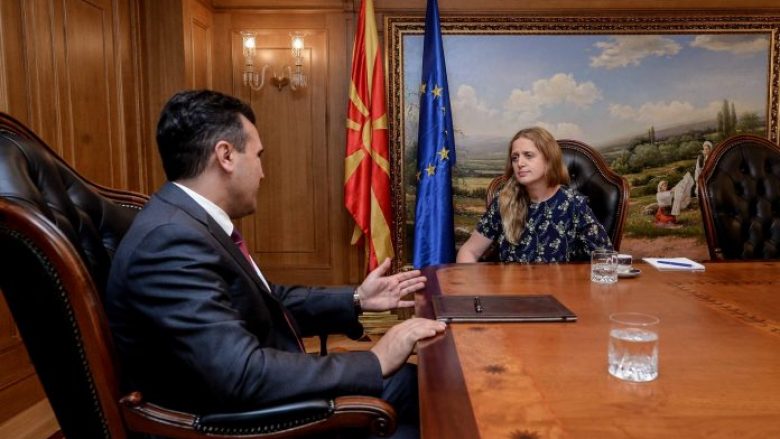Zaev njofton ambasadoren e re britanike për ngjarjet aktuale politike