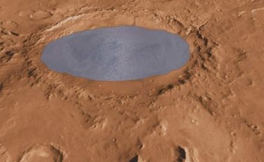Shkencëtarët zbulojnë “liqen” në Mars