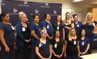 Në të njëjtën kohë, 16 infermiere mbeten shtatzënë në spitalin amerikan