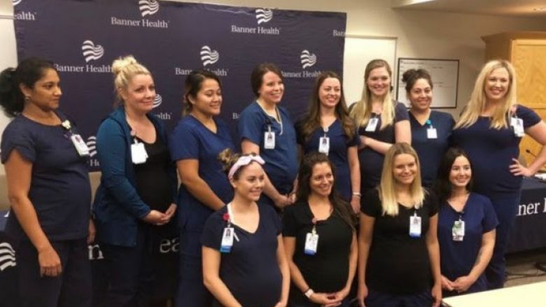 Në të njëjtën kohë, 16 infermiere mbeten shtatzënë në spitalin amerikan