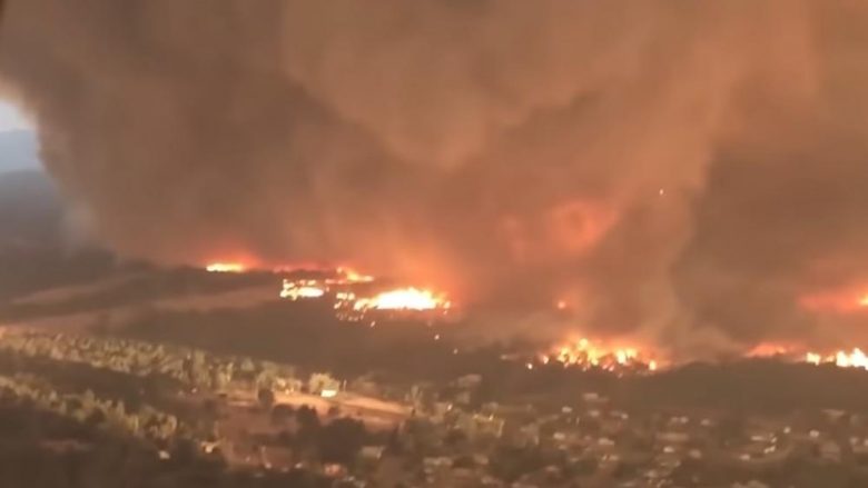 “Skena apokaliptike”: Tornado që lëviz me 230 kilometra në orë, zgjeron zjarrin në zona të ndryshme të Kalifornisë (Video)