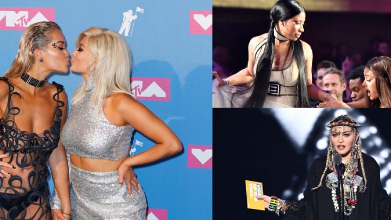 Nga fustani perde te puthjet mes shqiptareve: 10 momente interesante që mund t’iu kenë ikur të MTV VMA-së